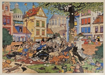 Puzzle 500 HAASTEREN Gat taht cat!