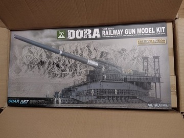 DORA Railway gun model kit skala 1:35  SOAR ART