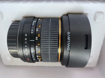Obiektyw Samyang fish-eye CS 8mm F3.5 ( Canon )