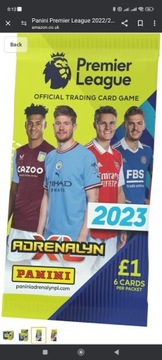 Panini Premier League 2023 Adrenalyn + gratis  