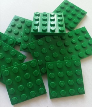 LEGO 3031 Płytka 4x4 zielona nowa 