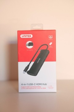  Unitek 4-in-1 USB-C HDMI Hub V300A