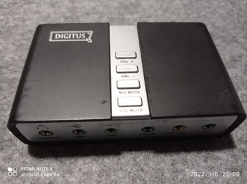 Karta dźwiękowa USB DIGITUS 7.1