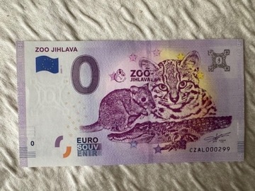 0 euro Czechy 2020-1 Zoo Jihlava 0 euro 