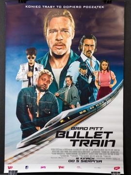 BULLET TRAIN - Plakat kinowy 68x98cm