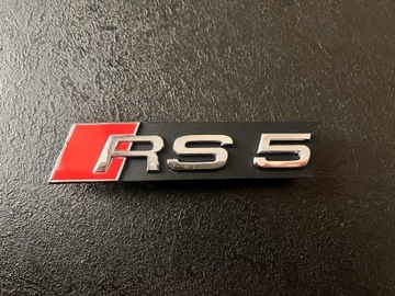 Emblemat znaczek Audi RS5