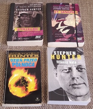 STEPHEN HUNTER - kolekcja 4 powieści