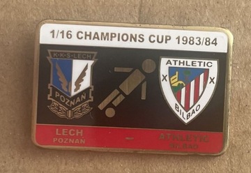 Odznaka Lech Poznań  Athletic Bilbao