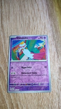 Karta pokemon Chimecho reverse TWM 