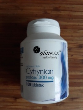 Aliness Cytrynian Potasu 300 mg - 100 tabletek