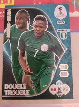 Moses/Musa double trouble Russia 2018 panini