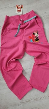 % DISNEY DRESOWE SPODNIE MYSZKA MINNIE  122