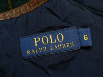 Polo Ralph Lauren wełniana sukienka w kratkę