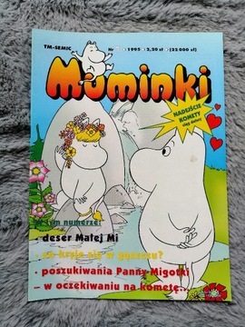 IDEALNY komiks MUMINKI Tm-Semic 7/1995 7/95 