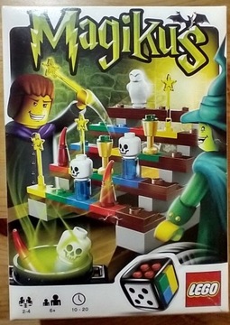 Lego 3836 Magikus, kompletna stan BD