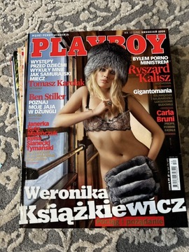 Prenumeraty Playboy cały 2008