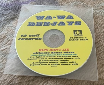 WA-WA DEEJAYS - HIPS DON'T LIE -CD