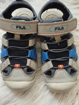 SANDALY sandalki dla chlopca FILA 29 sportowe