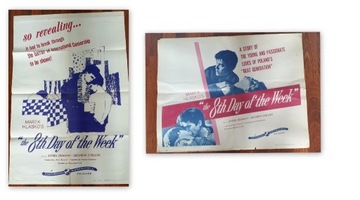 Plakaty Filmowe 1959 r Ósmy dzień tygodnia 