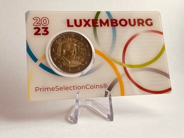 2 euro - zestaw 2 kart Luksemburg 2023- coincard