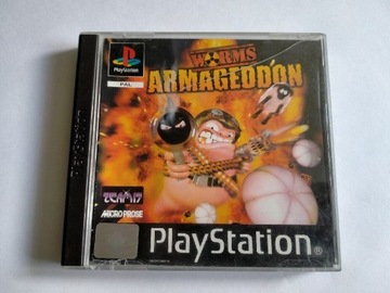 Worms Armageddon PSX PAL Wydanie premierowe