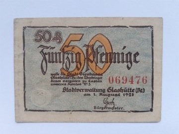 Notgeld Niemcy 50  pfennig 1921