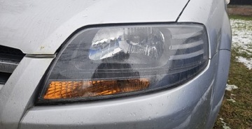 Lampa przednia lewą chevrolet aveo 2007