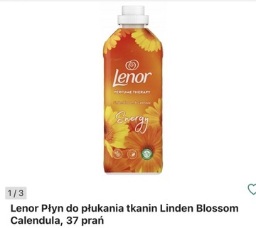 Płyn do płukania ubrań Lenor Energy