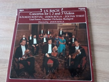 JS Bach Concertos for 1,2 and 3 violins 12LP winyl