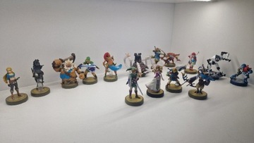 Amiibo NINTENDO ZESTAW 15 figurek ZELDA, METROID