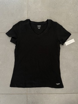 T-shirt czarny Calvin Klein