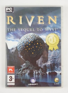 RIVEN THE SEQUEL TO MYST KOMPUTER PUDEŁKO PC DVD