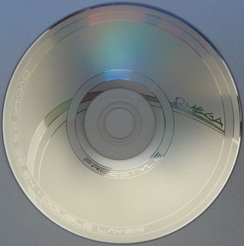 Omega (Freestyle) DVD+R DL, 8.5 GB. Koperty.