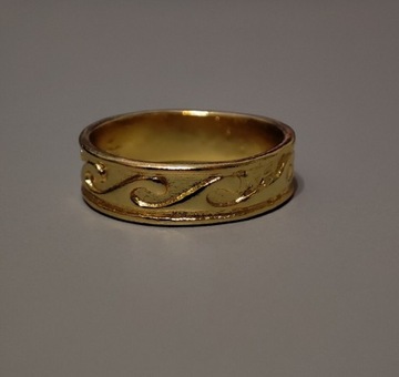 Obrączka/pierścionek Złoty 