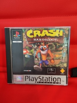 Crash Bandicoot pierwsza część PSX super stan