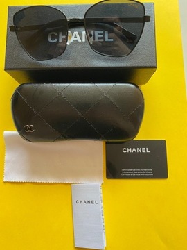 Okulary przeciwsłoneczne piękne Chanel NOWE!