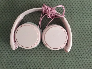 Słuchawki nauszne różowe Sony MDR-ZX110