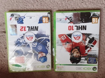 XBOX 360 NHL 10 i NHL 12