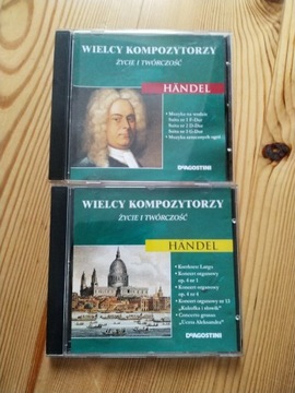 Wielcy kompozytorzy Handel 2 szt 