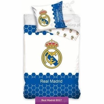 Komplet pościeli pościel Real Madrid Madryt Carbotex 160 x 200 cm