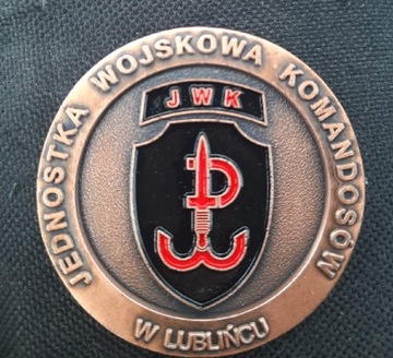 Coin pamiątkowy Jednostki Wojskowej Komandosów,JWK