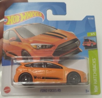 Hot wheels ford Focus rs 