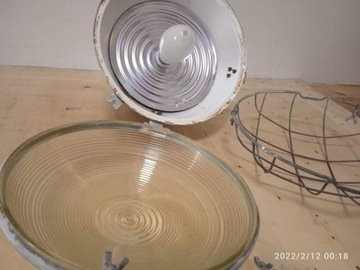Lampa przemysłowa loft vintage prl