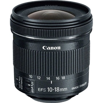 CANON EFS 10-18mm F 4.5-5.6