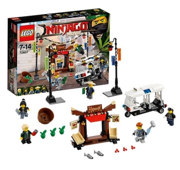 LEGO Ninjago THE MOVIE Pościg w Ninjago City 70607