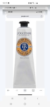 L Occitane krem do stóp 30ml