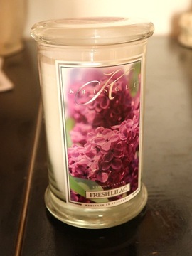 Kringle Candle Fresh Lilac 624g duża