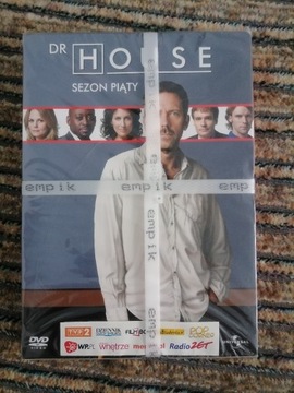 Serial Dr. HOUSE - Sezon 5 DVD PL Nowy bez folii