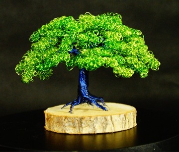 Rękodzieło drzewko bonsai