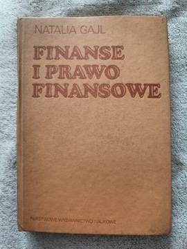 Finanse i Prawo Finansowe - Natalia Gajl